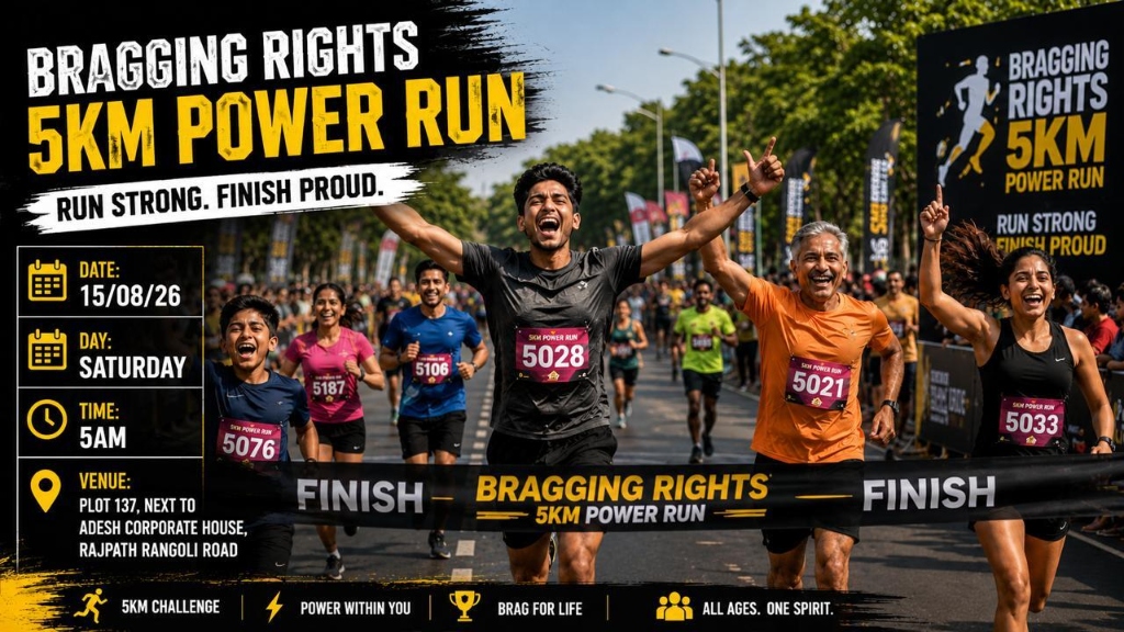 Bragging Rights 5KM Power Run
